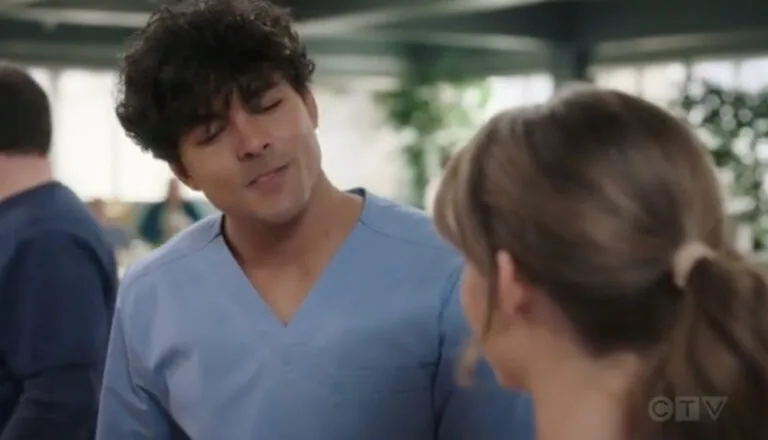 Момент из 16 серии 22 сезона